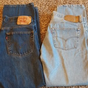 Mens Levi's with Button Fly
